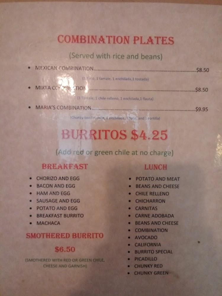 El Burrito Caliente Menu image 3